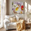 Impression sur toile Vivid Floral Expressions II-1356078394-1356078392