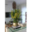 Fabric and Silk Orchid Faux Floral Arrangement in Basket-1126865381