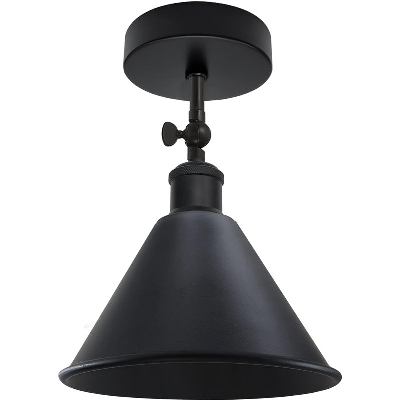 Flush Mount, Black