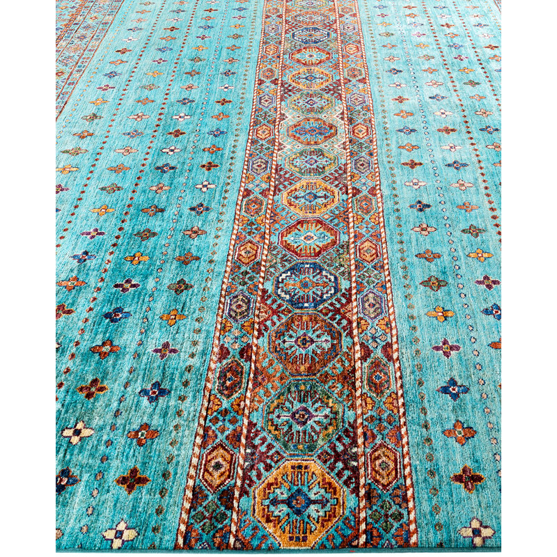 One-of-a-Kind Rectangle 8'2" X 10'2" Hand Knotted Area Rug
