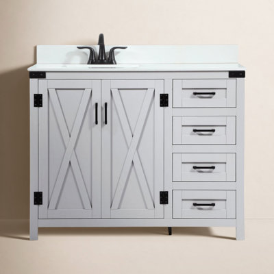 Slayton 42'' Single Bathroom Vanity