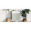 Meuble-lavabo moderne avec lavabo en céramique et porte à motif de vagues-1503682462