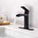 Single-Hole Single-handle Bathroom Faucet with Drain Assembly
