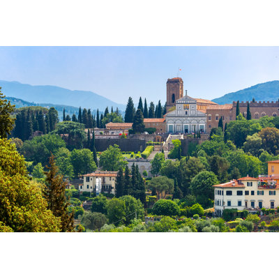 Templeville, Italie, sur toile