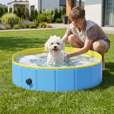 20cm H x 80cm W x 80cm D Dog Pool