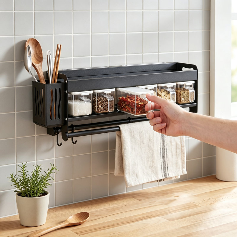 Wall Spice Rack