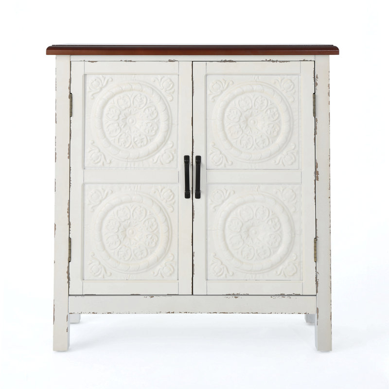 Commode en bois multifonctionnelle pour la décoration intérieure, Brun