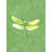 Drapeau de jardin à 2 côtés libellule on avacado