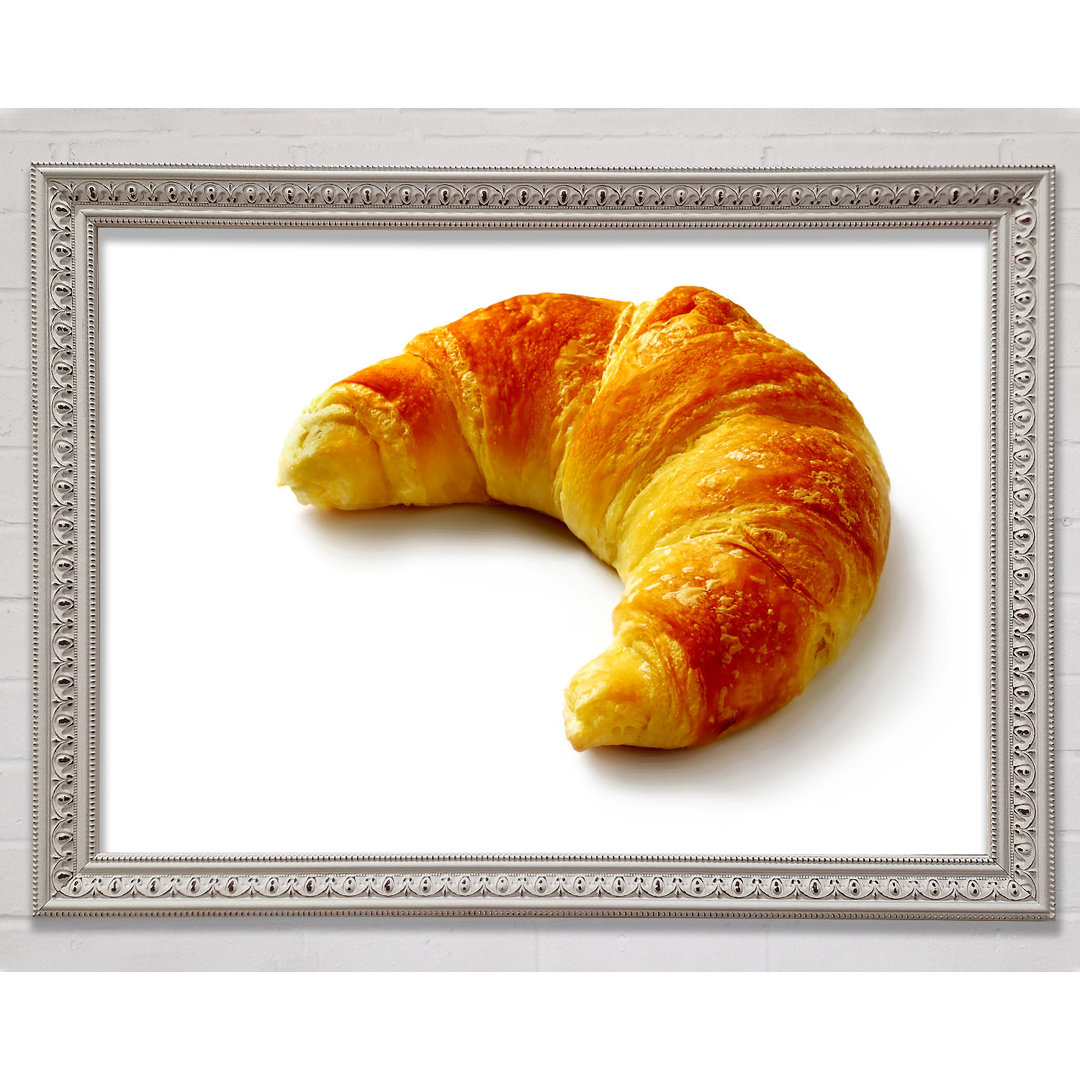 Croissant Delight - Einzelner Bilderrahmen Kunstdrucke