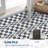 Washable Rugs for Living Room Modern Abstract Checkered Area Rugs Non Slip Carpet Indoor Stain Resistant Carpet for Dining Room Playroom Nursery-1742533889-1742533895