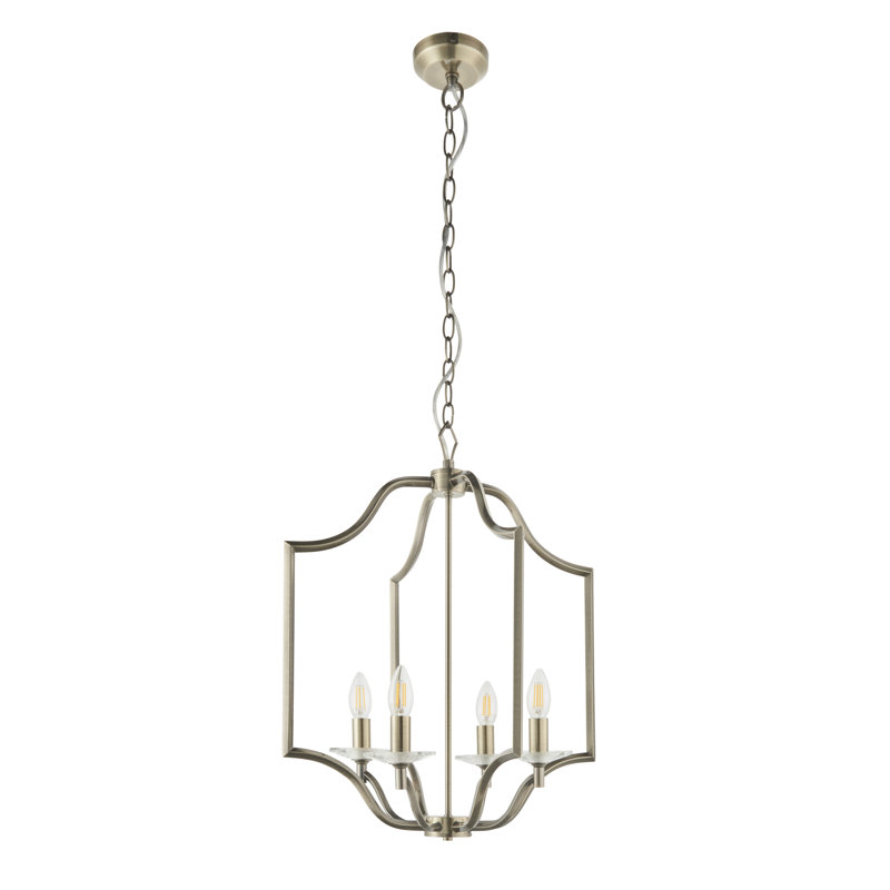 Tullis 4 - Light Candle Style Chandelier