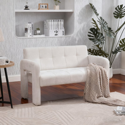 Canapé compact double rembourré Nordic Modern