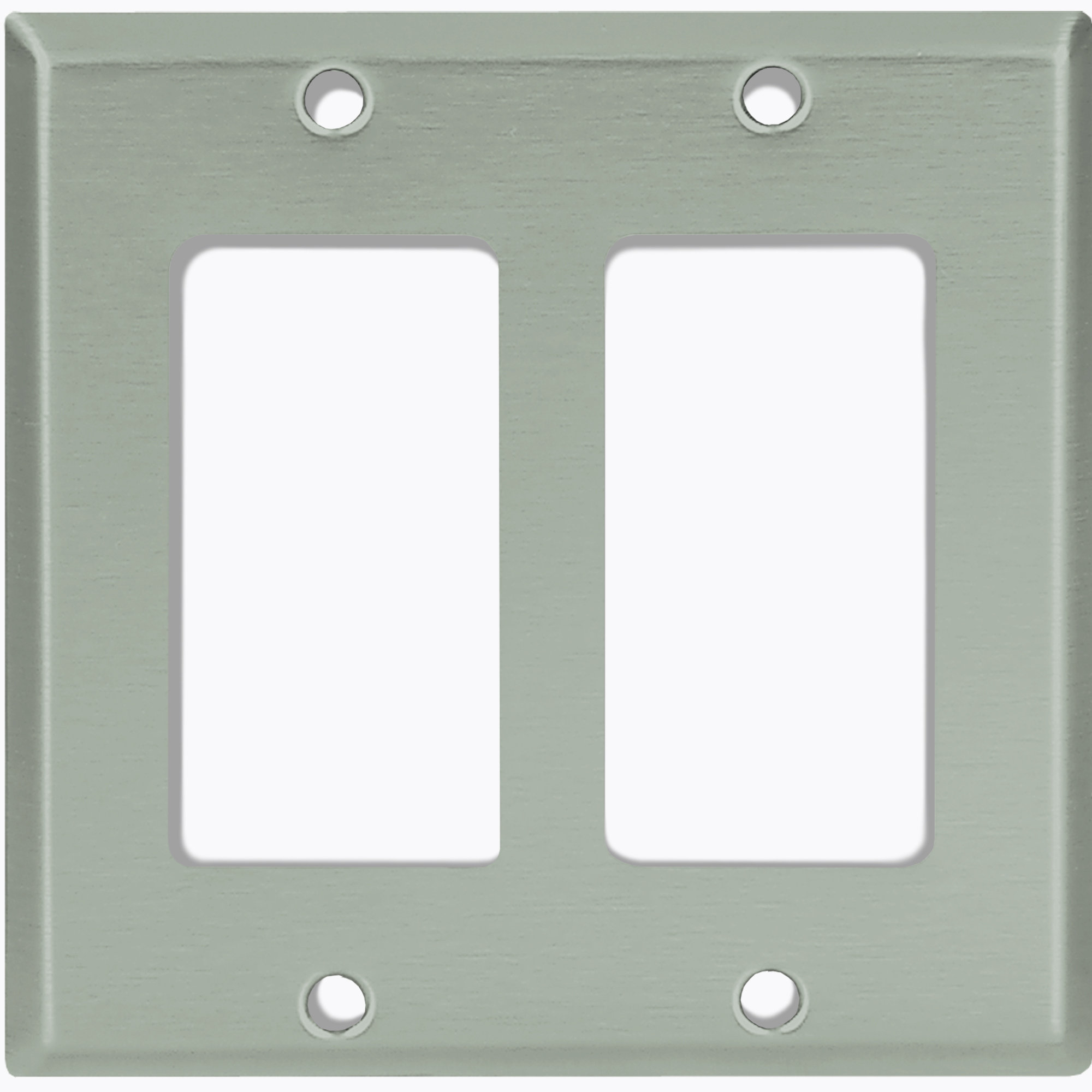 WorldAcc Metal Light Switch Plate Outlet Cover (Plain Light Green ...