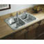 Évier de cuisine à double cuve à rebord frontal L 33 po x l 22 po Southhaven-126591490-126591491