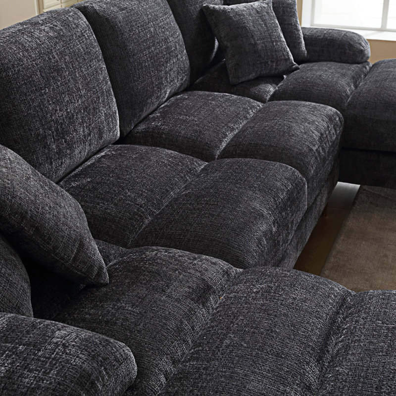 Modern Large U-Shape Sectional Sofa