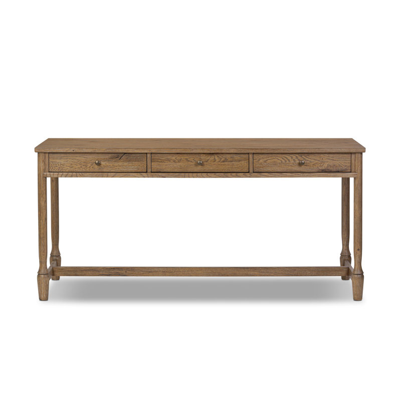 Bari Desk-Weathered Oak, Weathered Oak