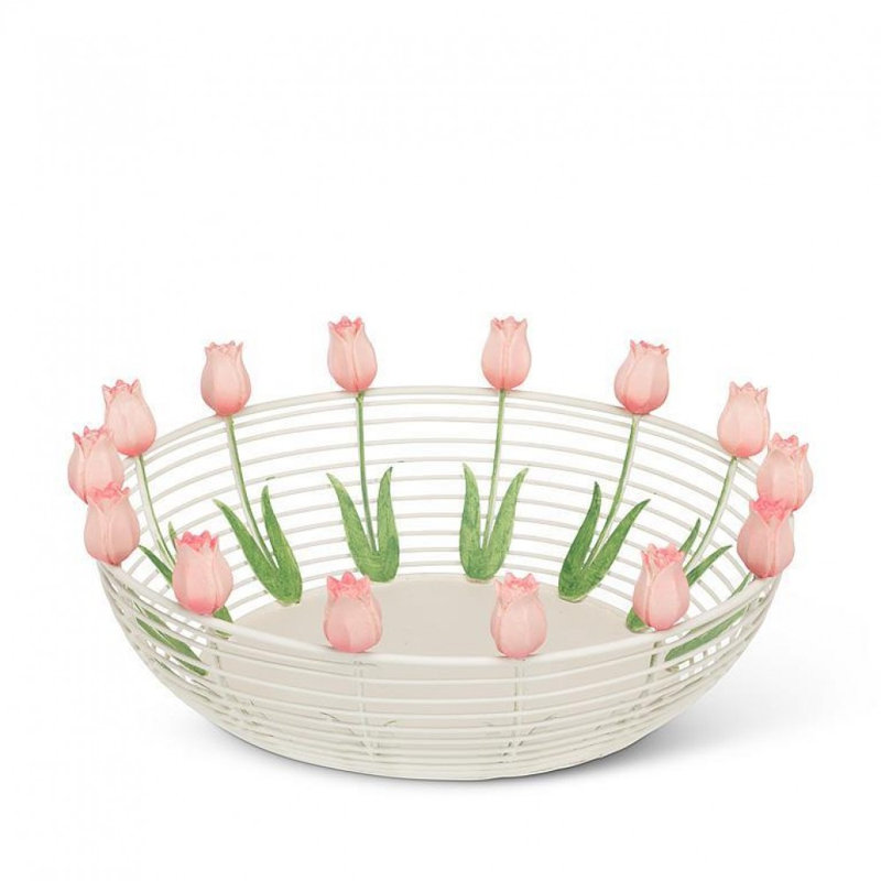 Bol décoratif en tulipe