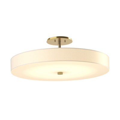 Disq 1 - Light 23" LED Semi Flush Mount
