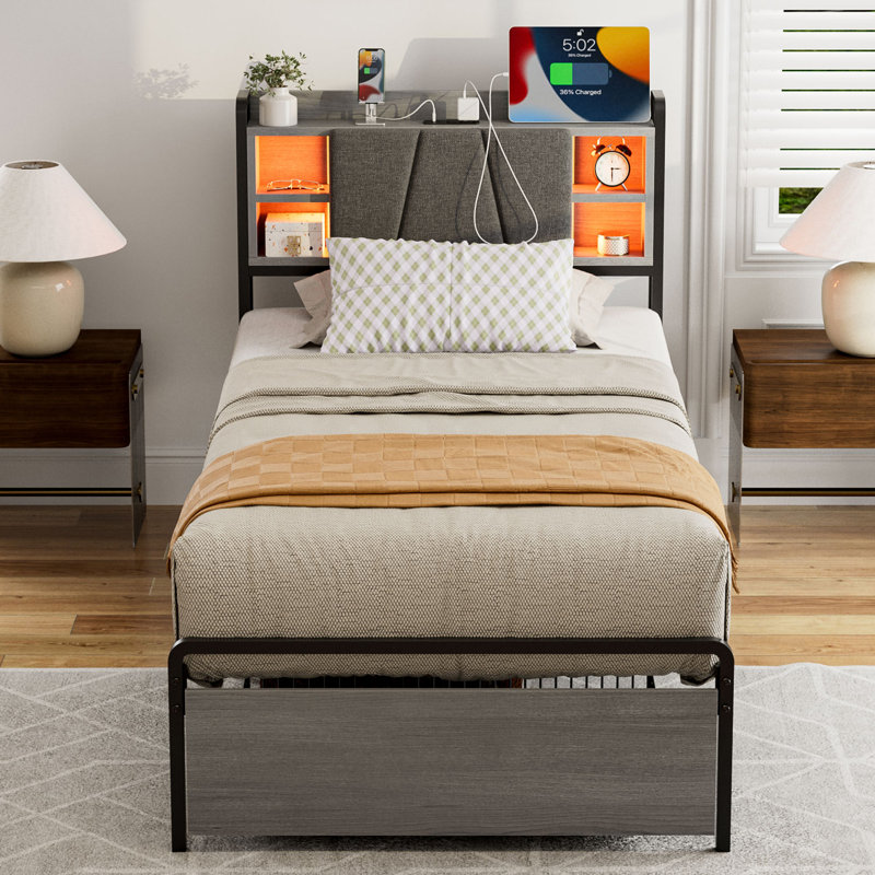 Lit Ortenzia, Lit simple, Gris