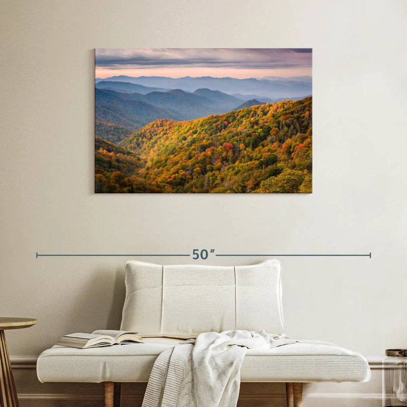 Forêt du parc national du Tennessee, H 26 po x l 39 po