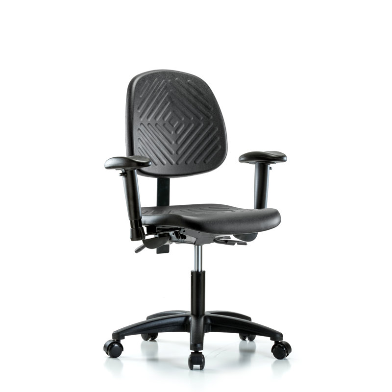 Chaise de travail Nikki, Patins, Inclus