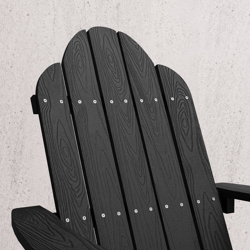 Chaise Adirondack Reyer, Noir, noir, noir, noir