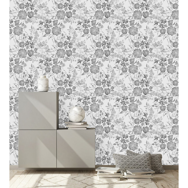 Floral Tile, 2.08' W x 10.42' L
