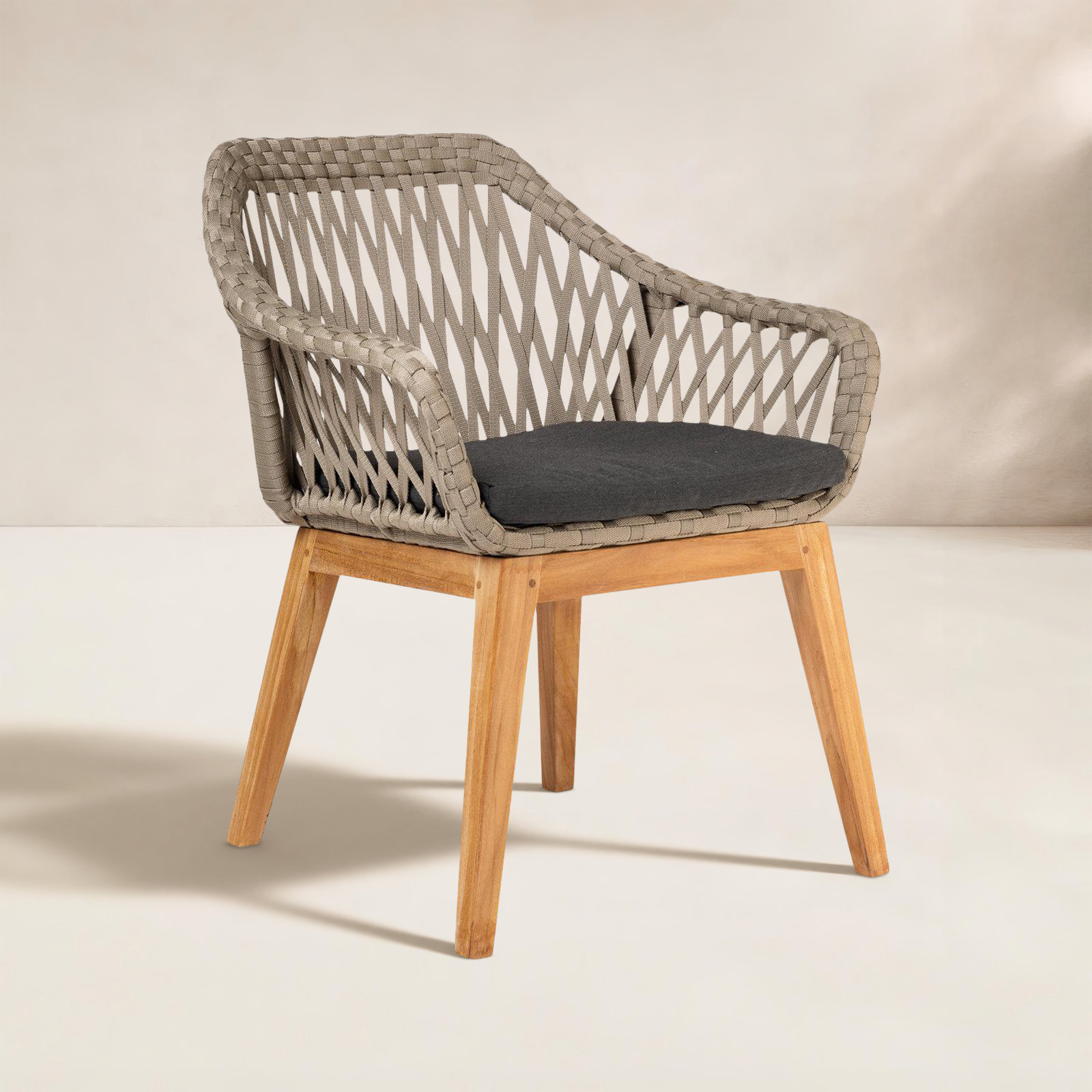 Teak Patio Armchair
