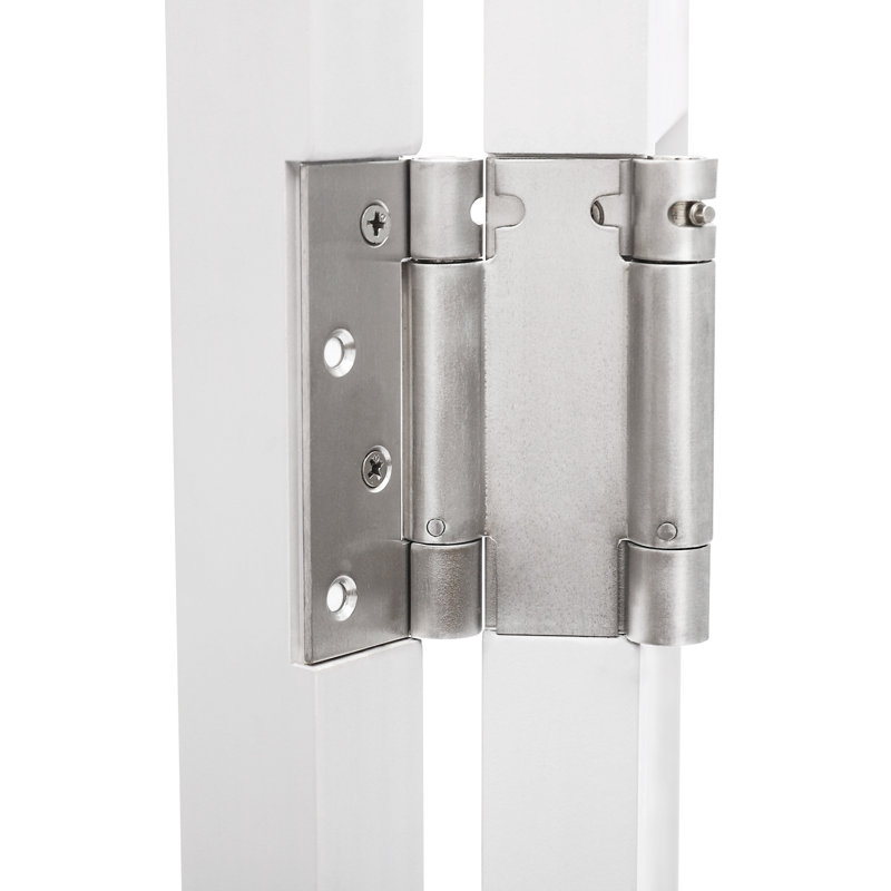 Solid Wood Café/Saloon Doors, White, 29.92" x 42.13"