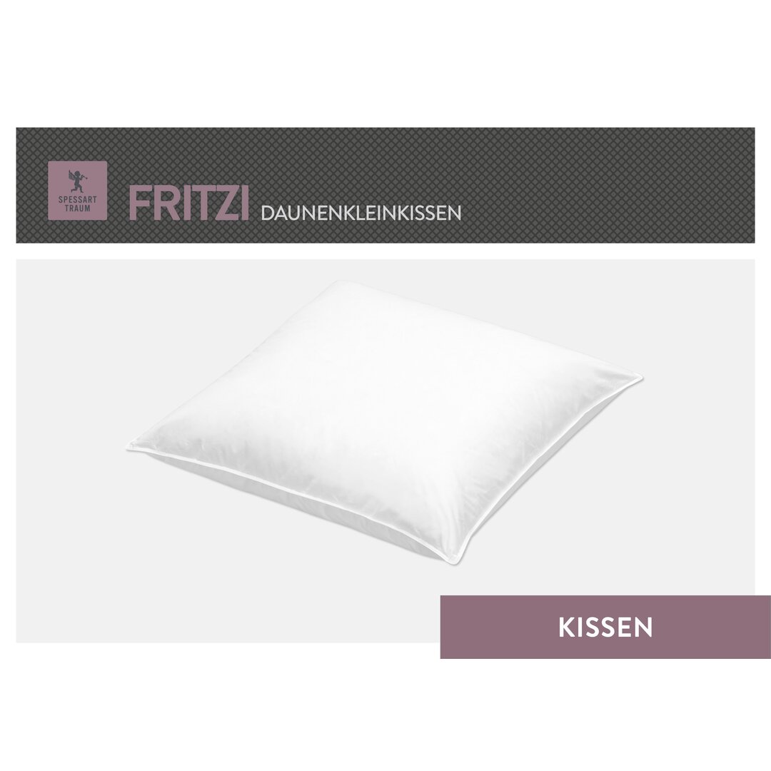 Kopfkissen Fritzi, FÃ¼llung: Federn