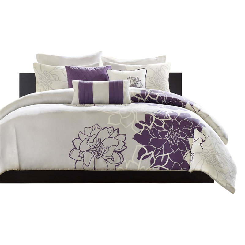 Ensemble de housse de couette 6 pièces, Full/Queen Duvet Cover + 5 Additional Pieces