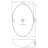 Novatto 16.25'' White Ceramic Oval Bathroom Sink with Overflow