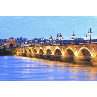 Darch Pont De Pierre - Wrapped Canvas Print