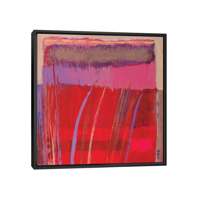 « wé écossais composition », impression sur toile, H 18 po x l 18 po x P 1,5 po, Toile avec cadre noir, Pas de tapis