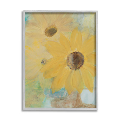 Fleurs de tournesol abstrait nature morte d'été ferme