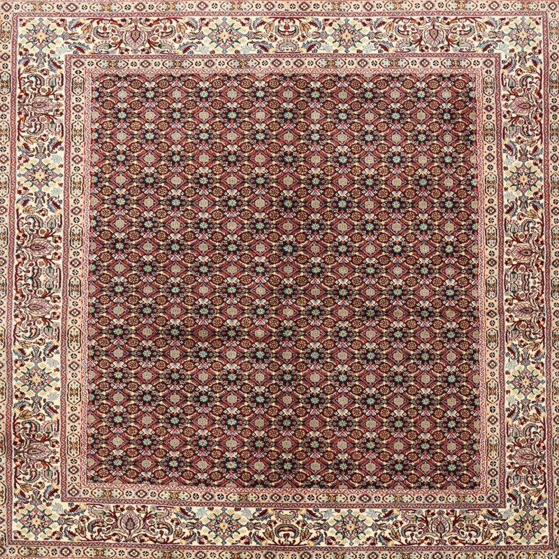 Oriental Indoor Rug, Square 3'