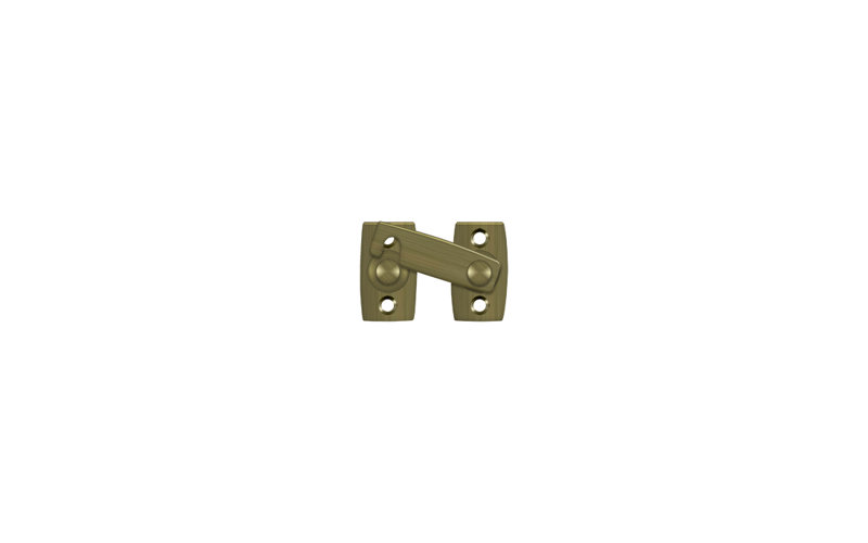 Brass Latch/Catch/Bolt, Antique Brass