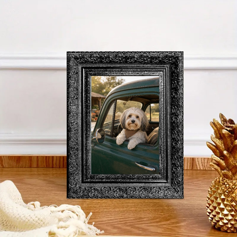 Cadre photo mural 5 "x 7" 1PC, Black, 1, 5" W x 7" H
