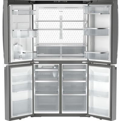 GE Profile ENERGY STAR® 28.3 Cu. Ft. Quad-Door Refrigerator with Dual-Dispense AutoFill Pitcher