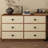 Makeup Vanity with Light mirror,6 drawers,1 chair