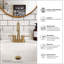 Robinet de salle de bain central avec drain Lulani St. Lucia-50297481