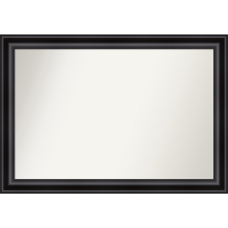 Miroir d'appoint mural en plastique Churchton, 34,75 po x 49,75 po