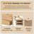 30" Freestanding Bathroom Vanity Or Floating Is Optional Conversion - Only Includes Vanity, Excluding Sink