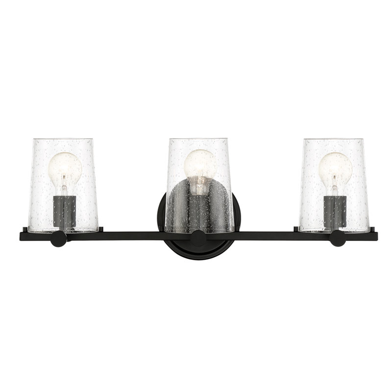 Laughlin 3 - Light Dimmable Vanity Light, Matte Black