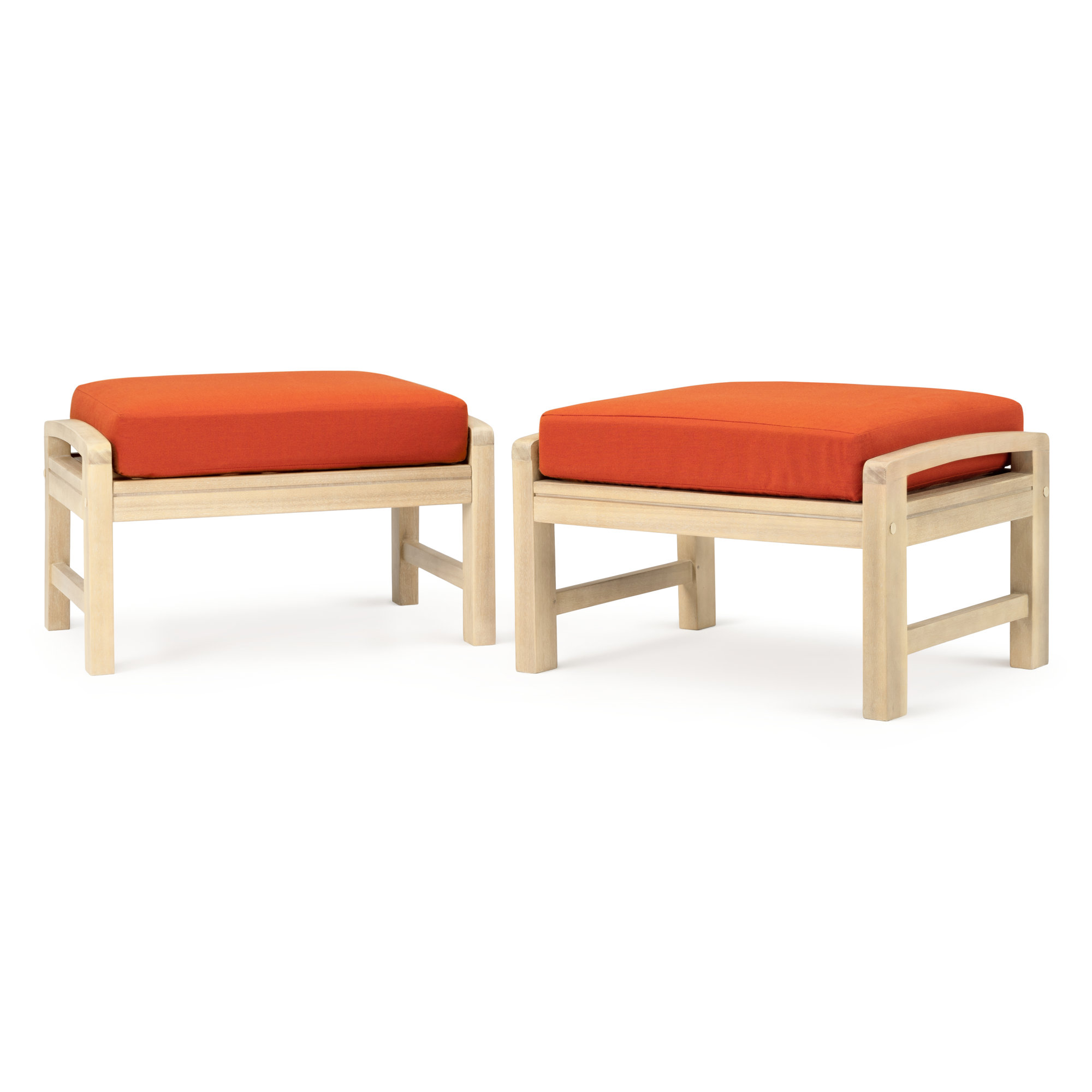 Paulet 11 Piece Seating Group with Cushions, Tikka Orange