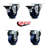 4 Piece Polyurethane Caster Set