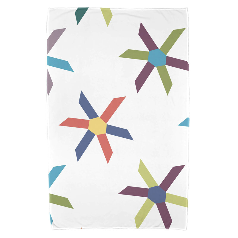 Serviette de plage Odelina Raina, Bleu