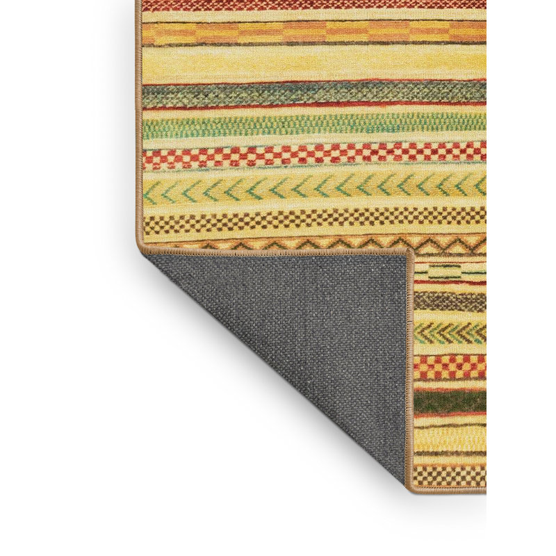 Abstract Indoor Rug, Rectangle 7' x 9'