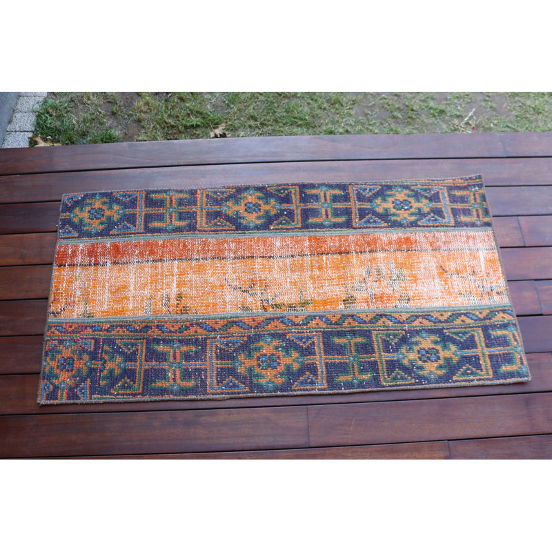 Authentic Turkish Wool Rug for Your Home's Entryway or Living Room