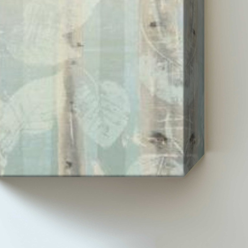 «Dream Forest I Silver Leaves» par James Wiens - impression sur toile, 20" H x 20" W, Does Not Apply